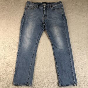 Lucky Brand Jeans‎ Mens 36x30 Blue 410 Athletic Slim Preppy Denim Dark Wash